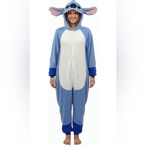 Stitch Onesie Pajamas Costume Disney Kigurumi Adult & Youth